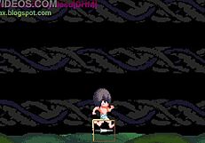 Girls dominate monsters in hentai sex scenes