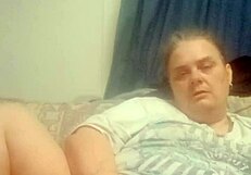 i'm fingering myself with a strapon, feeling so good