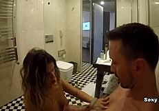 Naughty Goddess Sexydea Feels Intense After Bathroom Fuck