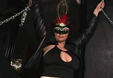 Big Tits Milf In Cage Deepthroat Monster Cock Cum In Mouth Orgasm