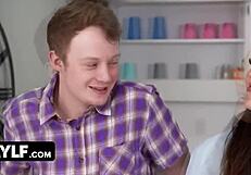 Experienced Mylf Teaches Virgin Boy Fucking In Missionary And Riding Positions