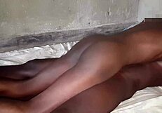 Cumming While Fucking Black Pussy At Home