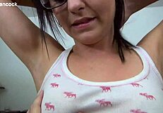 Brooklyn Daniels Cute Coed Pov Blowjob And Huge Cum Facial