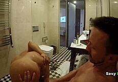 Naughty Goddess Sexydea Feels Intense After Bathroom Fuck