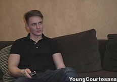 Kristina Gets Cum On In Doggystyle With Tattoos And Piercings