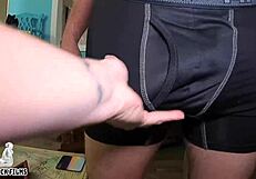 Jane Cane, Teach That Shy Redhead to Ride Your Monster Cock?