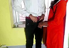 Desi School Girl Quick Sex With Classmate In Classroom Hindi Audio!