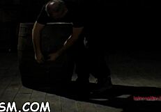 Blindfolded Angel GAGS on BIG COCK in CONTEST. Her TWAT gets SHOVELLED hard