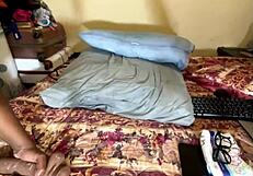 Housewife Cheats Riding Big Pussy and Ass in Costume.