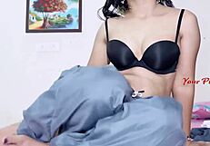 priya masturbates her wet pussy to orgasm for teacher!