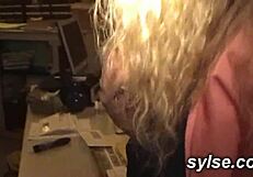 Mature milf uses dildo in public park