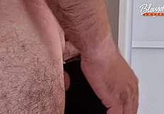 Wife receives hard blowjob training with cum on face