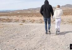 Becky Summers' Hike Leads To Big Cock Adventure