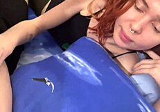 cutie moans sucking cock on camera