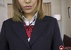 Miina says, 'I'm masturbating my shaved pussy'