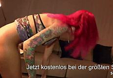 rothaarige teen 18+ femdom hure fickt das gesicht von deutschem freier - german redhead 😈