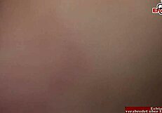 BBC is too big for brunette slut's natural tits and ass.