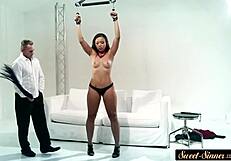 Ebony Teen Fucked Hard!