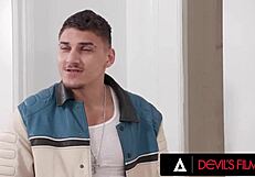 Devils Film - สาว18+ร่านปล่อยแม่เลี้ยง Alexis Malone เย็ดแฟนต่อหน้า