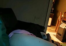 Is this petite babe's horny pussy ready for homemade fun?