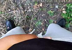 Three Girlfriends in Bikinis Masturbate Passionately Outdoors in Forest