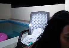 maxine loves swimming