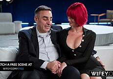 oh man, that redhead hotwife samantha sinz loves big black cock so much!