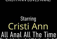 كريستي آن تأخذ كريم باي شرجي لطيزها الكبيرة الشقراء