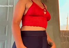 Prostitute's Big Ass Marked By Tight Panties - Teasing View?