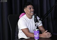 Morena safada gets her pussy licked after he mentions the weird video the client requested, loving sex in forbidden places by Fabricio Nunes on Sheer Red.