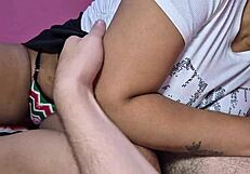 Latina seduces stepson with big ass for hard fucking