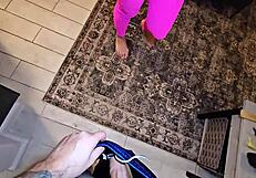 Asian Stepmom Hints At Catching Guy With Her Panties In Dirty Pov Cowgirl Ride