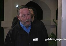 the security team caught charlie forde in a possible break-in and turned it into a wild gangbang with double penetration