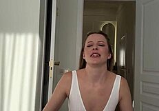 Stepsister Excited For Date Lets Him Fuck Her Sweet Pussy