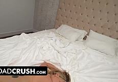 I tease stepdad and finger by pool in Dadcrush