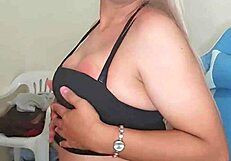 This transsexual is producing rich milk while being super enthusiastic