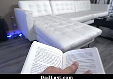 rebellious step daughter throated and fucked by her - vanessa sky