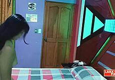 Room Casting 9 Features Esther From Chiclayo SHOWING Her HUGE Chubby Latina ASS In Doggystyle View.