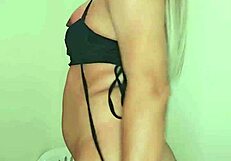 This transsexual is producing rich milk while being super enthusiastic