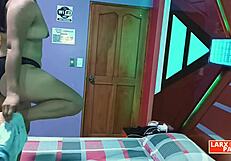 Room Casting 9 Features Esther From Chiclayo SHOWING Her HUGE Chubby Latina ASS In Doggystyle View.