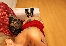 I tried my first anal creampie casting as skinny milf with Vagninho and Holy Rubi