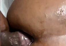 jackboy farts on pussy and ass in homemade bbw voyeur scene.