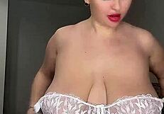 what kind of underwear would you fuck me in black or white big natural tits