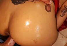 I tried my first anal creampie casting as skinny milf with Vagninho and Holy Rubi