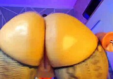 Passionate Big Booty Clapping in Homemade Scene