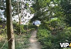 Vip4k Sexy Redhead Olivia Flashes Red Lingerie And Fucks In Public While Bf Watches