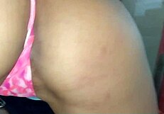 Fucking with a fan, I extract all the milk with great bounces!