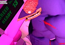 Nomu breed ua students in wall with intense cartoon action!