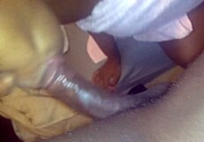 GHETTO Chick SUCKS Wet Dick