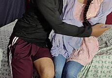 Cheating on girlfriend with hot virgin step sis